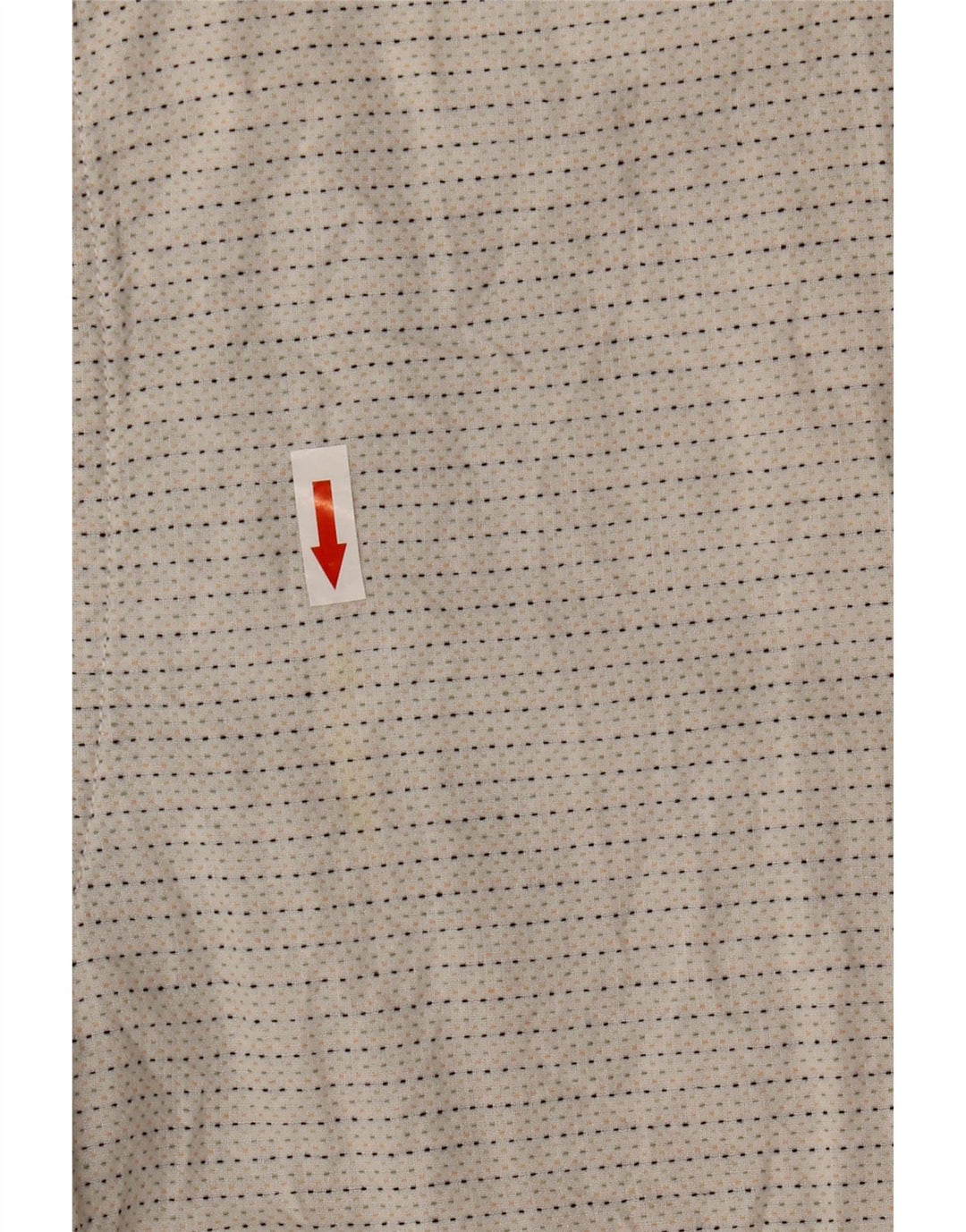 Jack & Jones Herren-Kurzarmhemd aus gefleckter Baumwolle in mittlerer Offwhite-Optik
