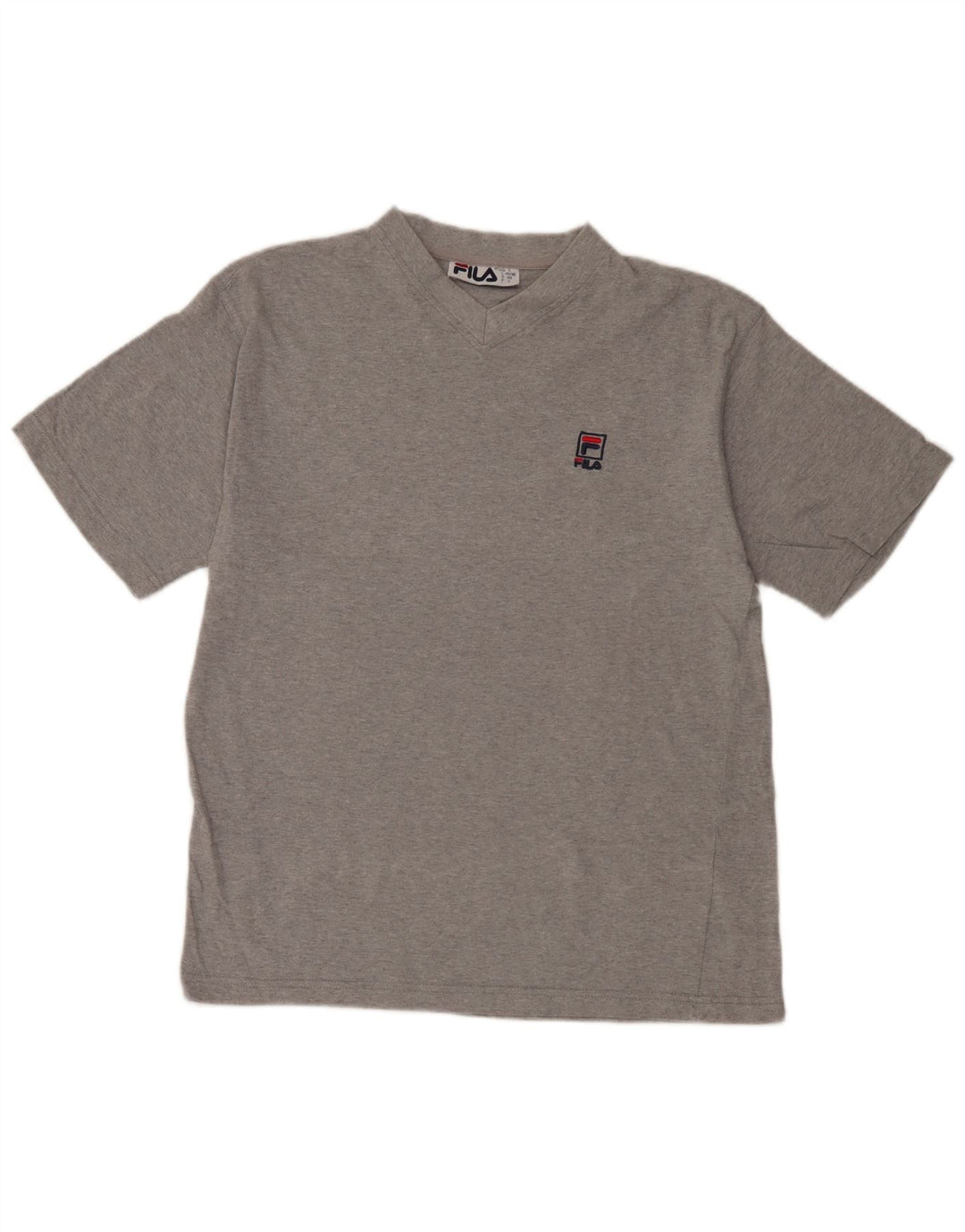 Fila Herren T-Shirt Top IT 46/48 Small Grau meliert