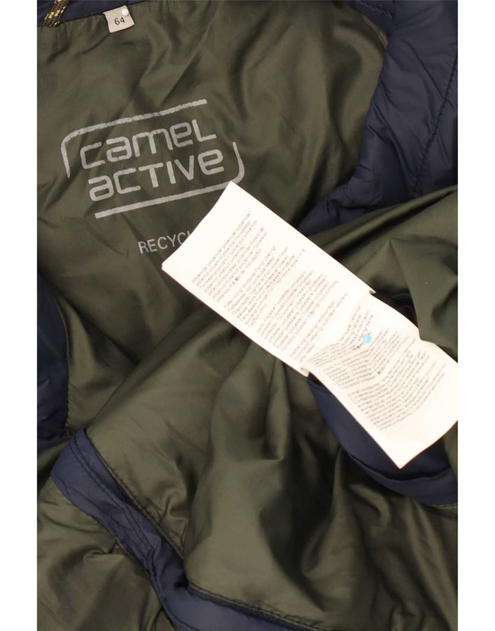 Camel Active Herren Wattierte Jacke UK 44 2XL Marineblau Polyester