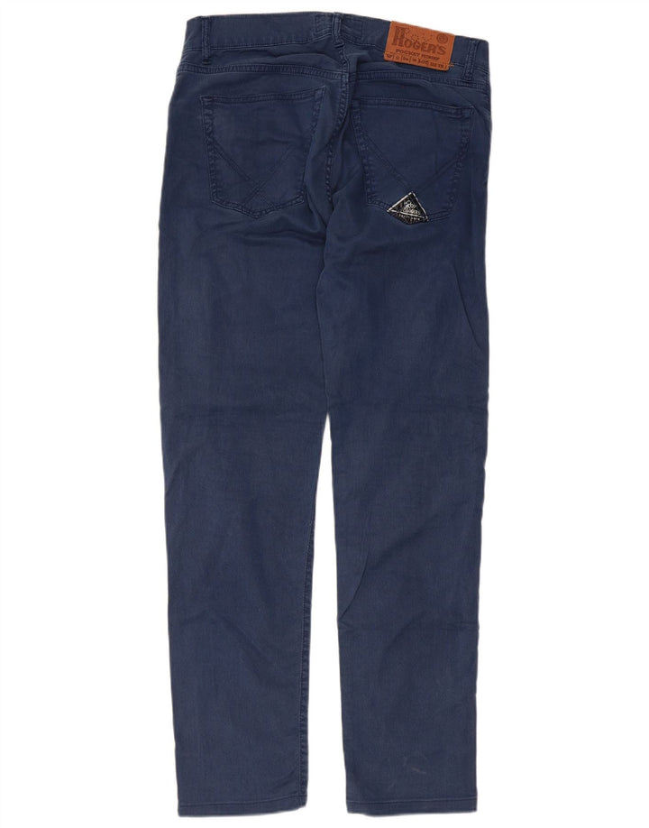 Roy Rogers Herren Slim Jeans W33 L30 Marineblau Baumwolle