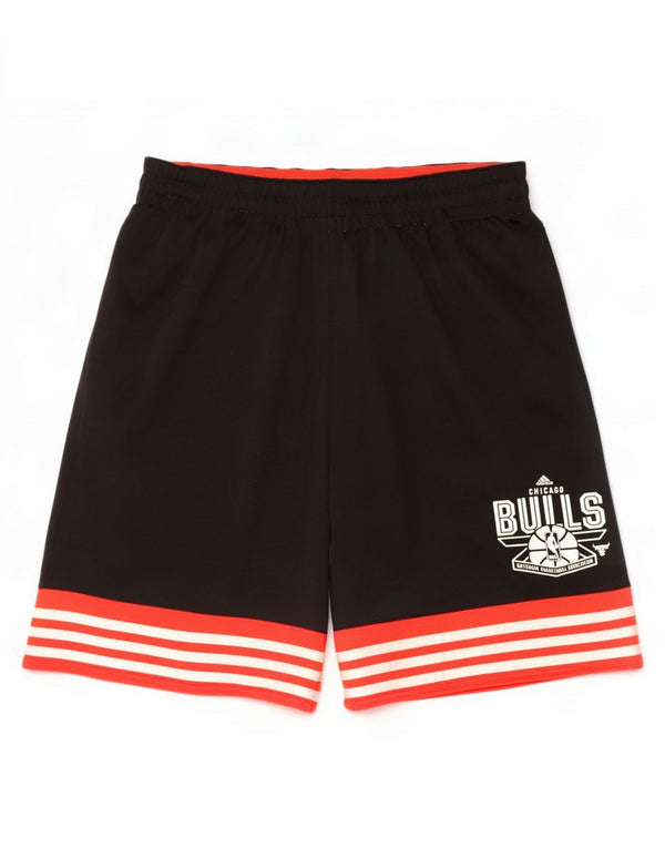 Adidas Herren Chicago Bulls Graphic Sport Shorts Large Schwarz Colourblock