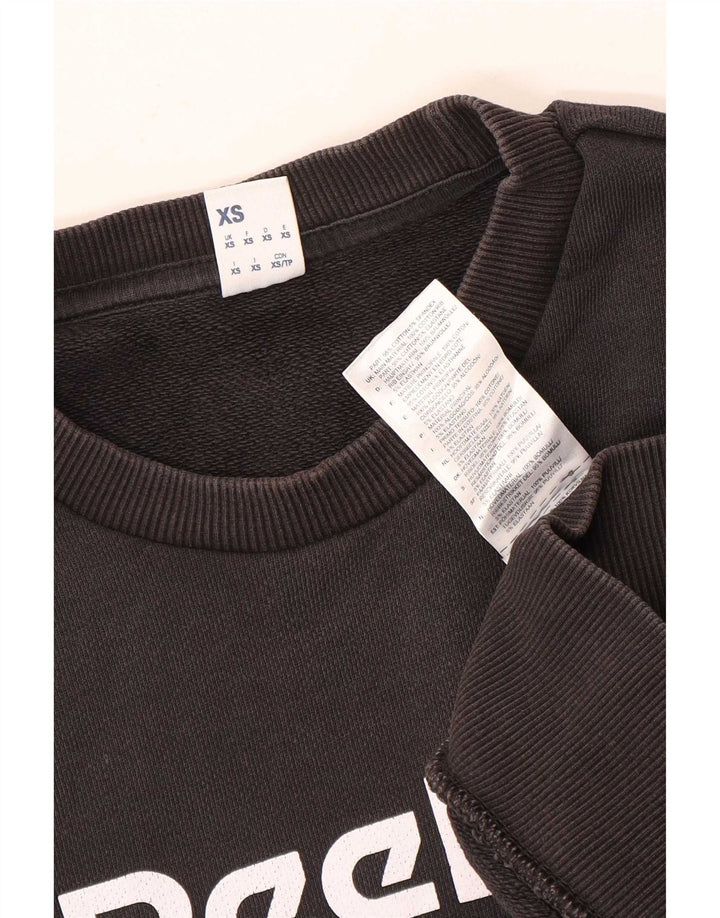 Reebok Herren Graphic Sweatshirt Pullover XS Grau Baumwolle