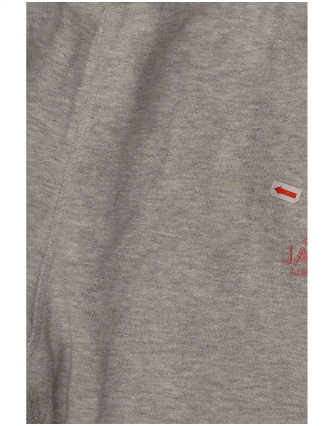 JACK WILLS Damen-Trainingshose, Jogginghose, UK 14, mittelgraue Baumwolle