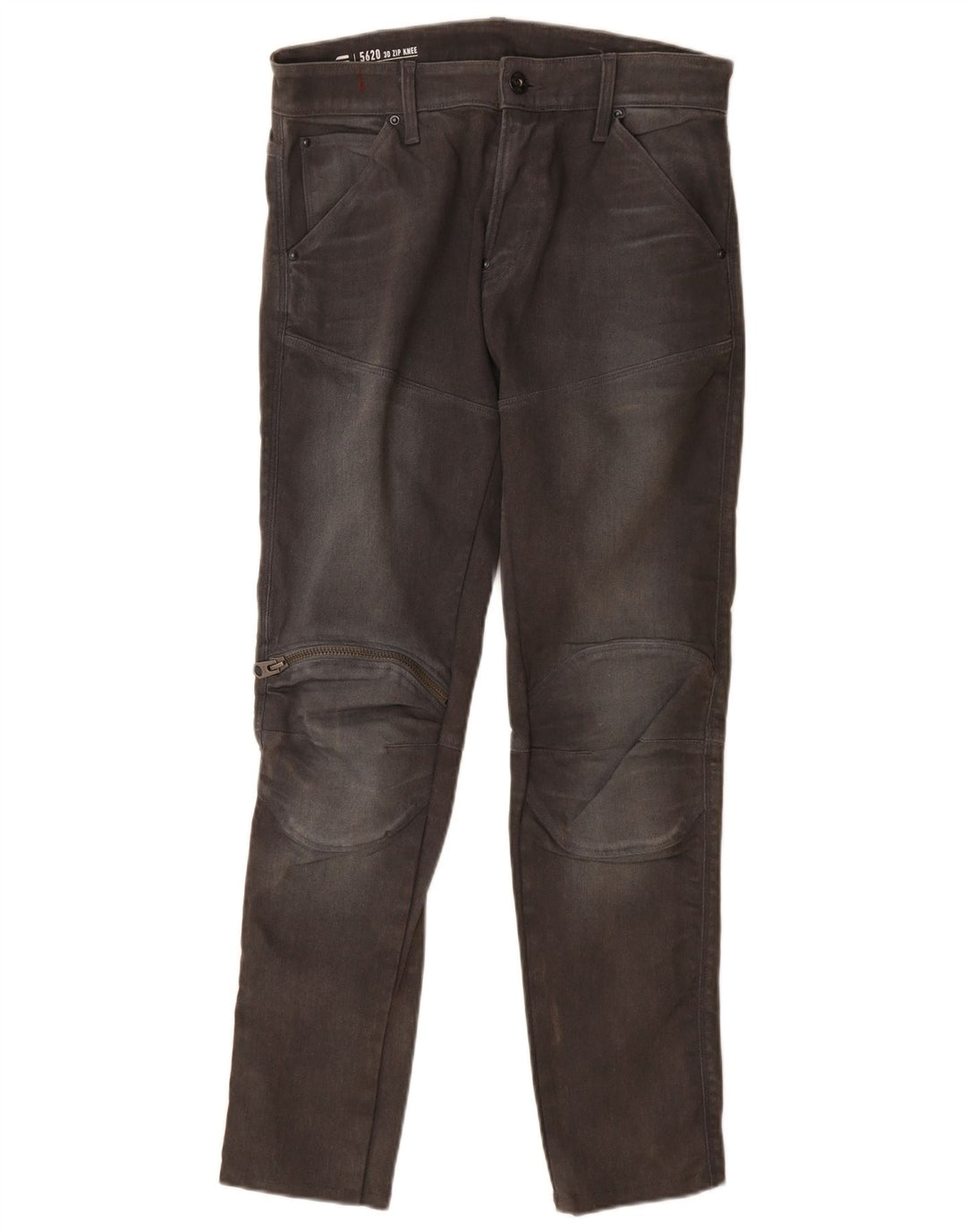 G-Star Herren Slim Jeans W31 L32 Graue Baumwolle