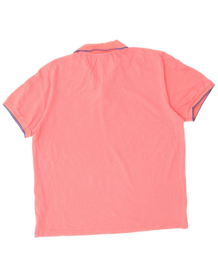 NORTH SAILS Herren-Poloshirt aus mittelroter Baumwolle