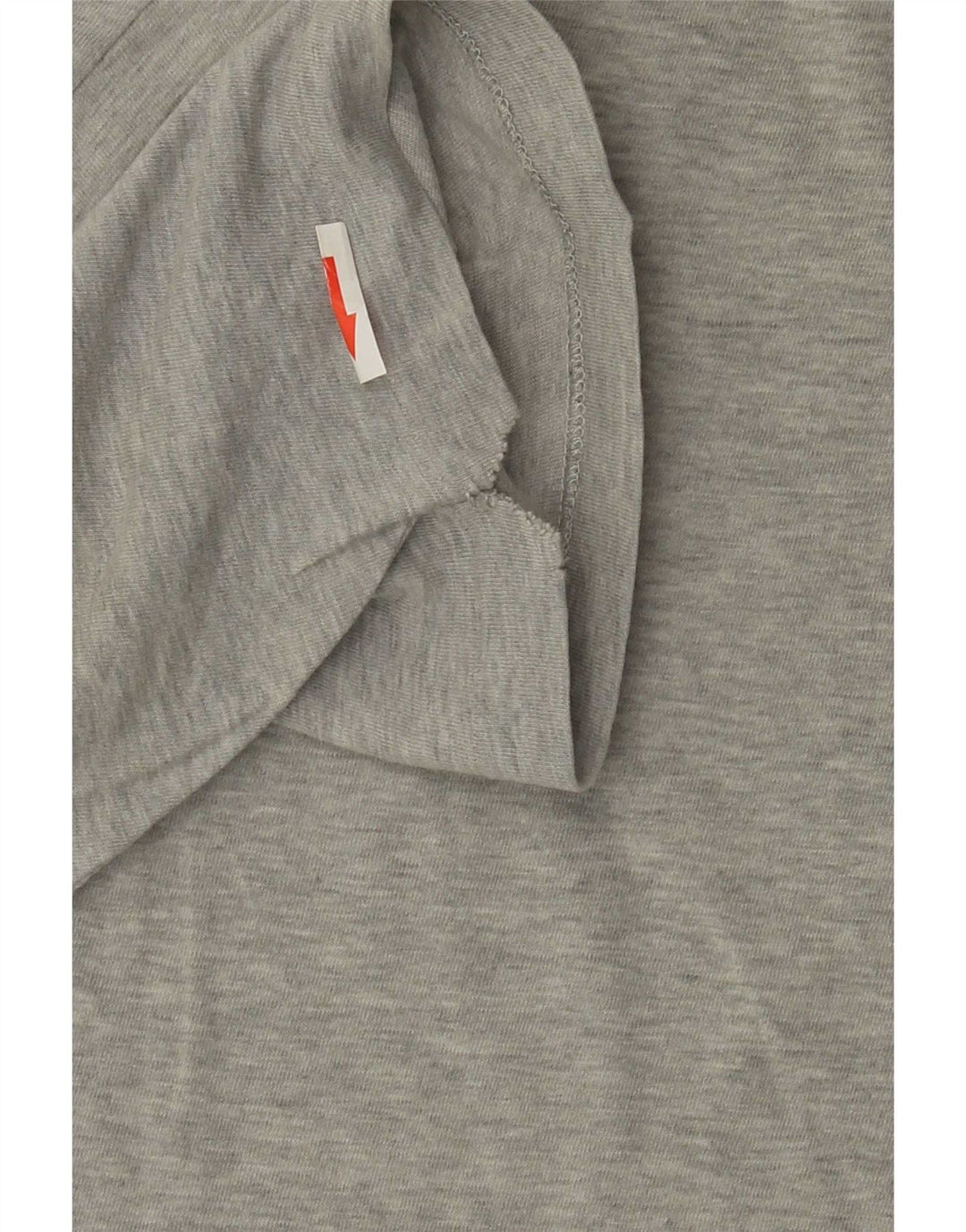 Levi's Herren-T-Shirt-Oberteil aus mittelgrau gefleckter Baumwolle