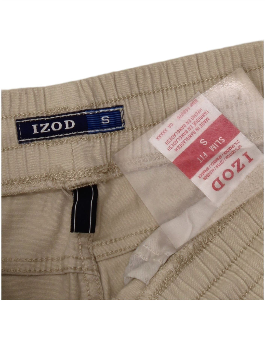 IZOD Slim Fit Cargo-Shorts für Herren, Größe S, W29, Beige, Baumwolle