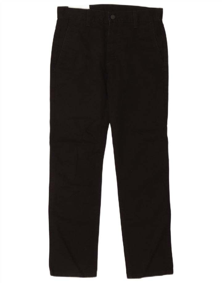 Levi's Slim Chino-Hose für Herren, W29, L30, schwarze Baumwolle