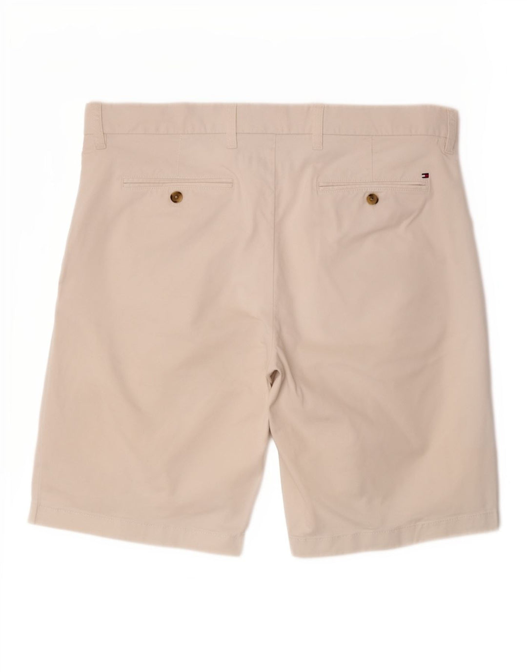 Tommy Hilfiger Herren Chinoshorts W36 Große weiße Baumwolle