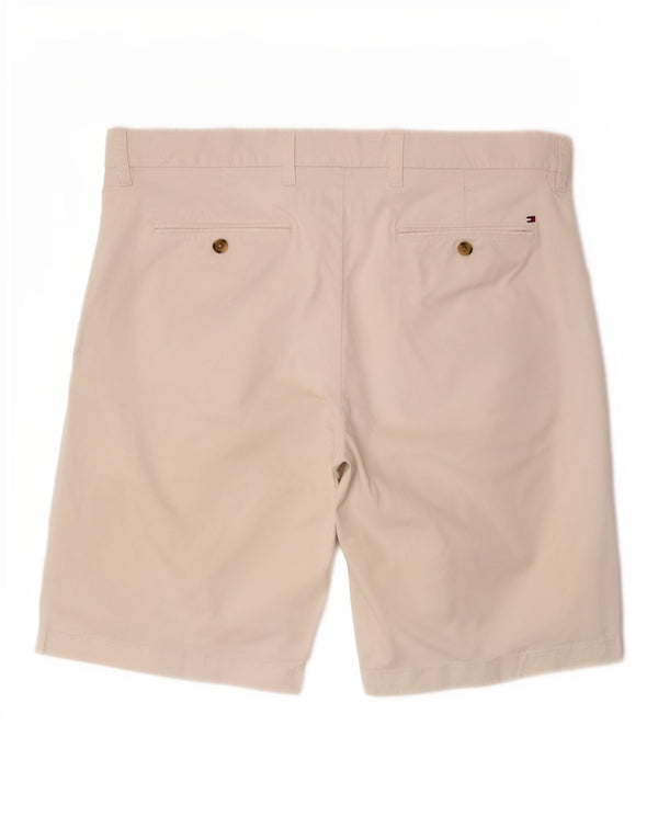 Tommy Hilfiger Herren Chinoshorts W36 Große weiße Baumwolle