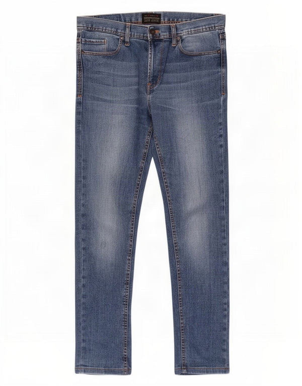 Zara Herren Slim Jeans EU 42 Large W32 L32 Blau