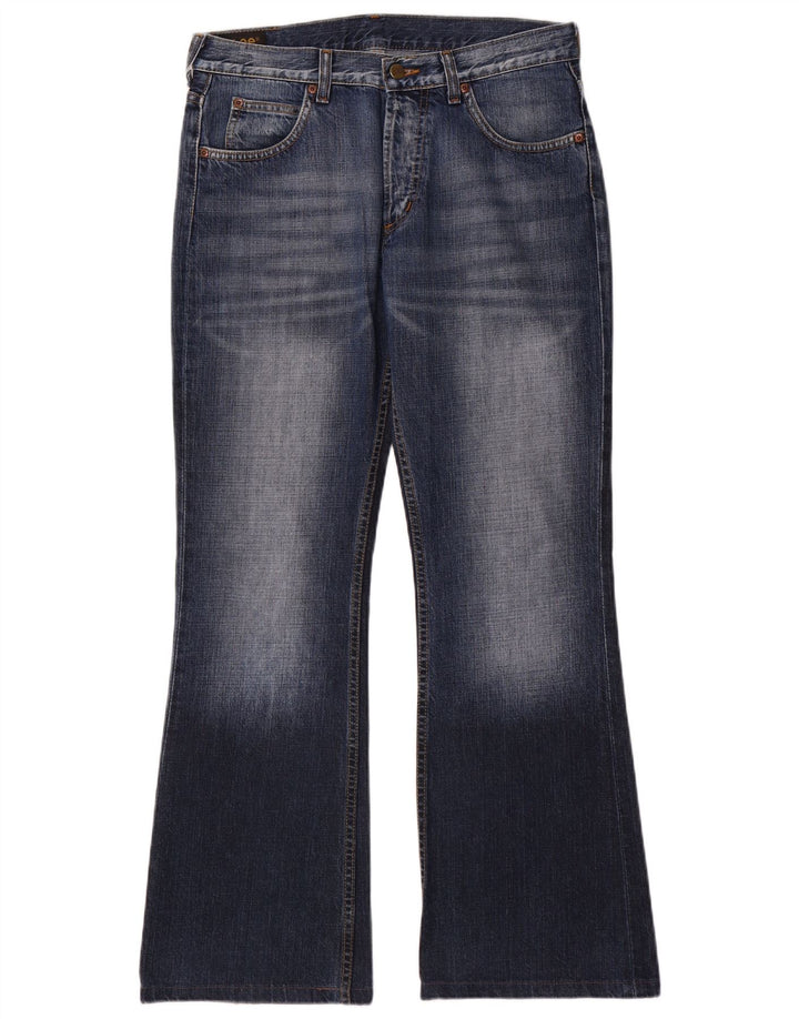 Lee Herren Denver Bootcut Jeans W33 L32 Marineblau Baumwolle
