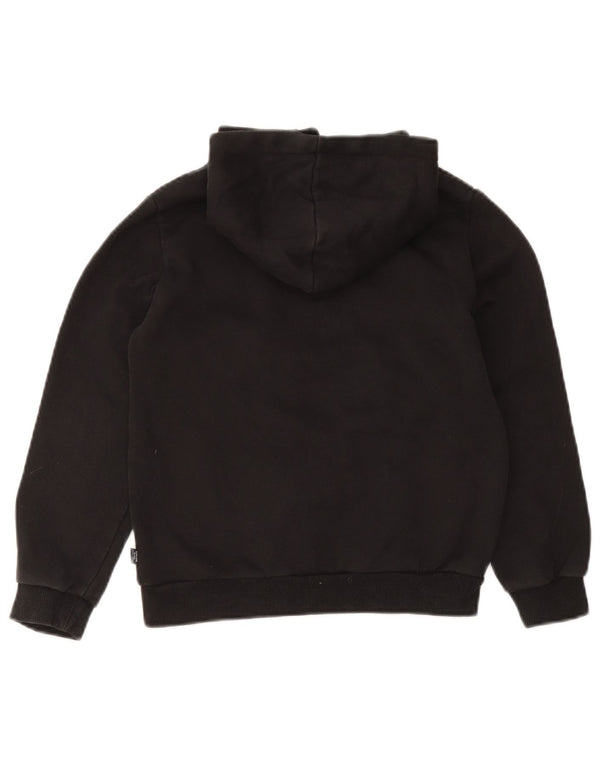 Puma Kapuzenpullover mit Grafik für Jungen, 11–12 Jahre, schwarze Baumwolle