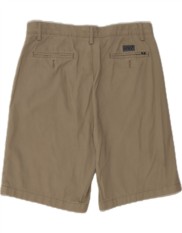 NAUTICA Mens Chino Shorts W35 Large Beige Cotton Vintage Nautica and Second-Hand Nautica from Messina Hembry 
