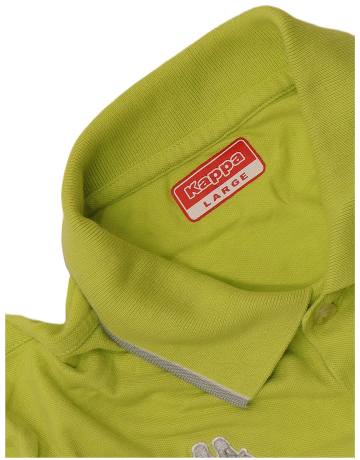 Kappa Herren Poloshirt Large Grün