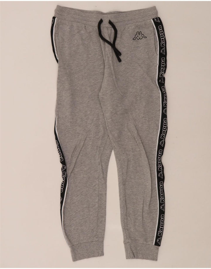 KAPPA Herren Tezenis Trainingshose Jogger Mittelgrau Farbblock