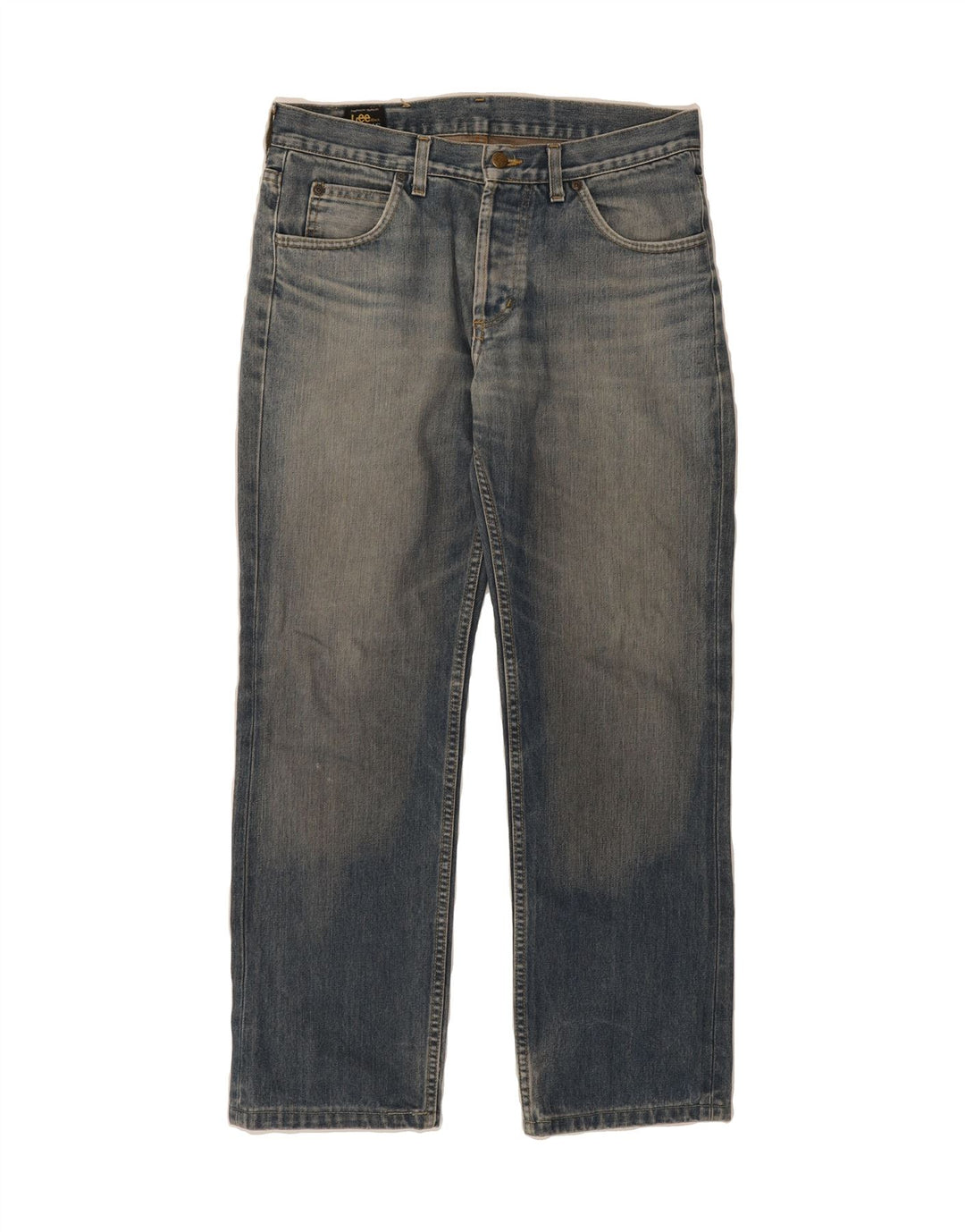 LEE Mens Straight Jeans W33 L28 Blue Cotton Vintage Lee and Second-Hand Lee from Messina Hembry 
