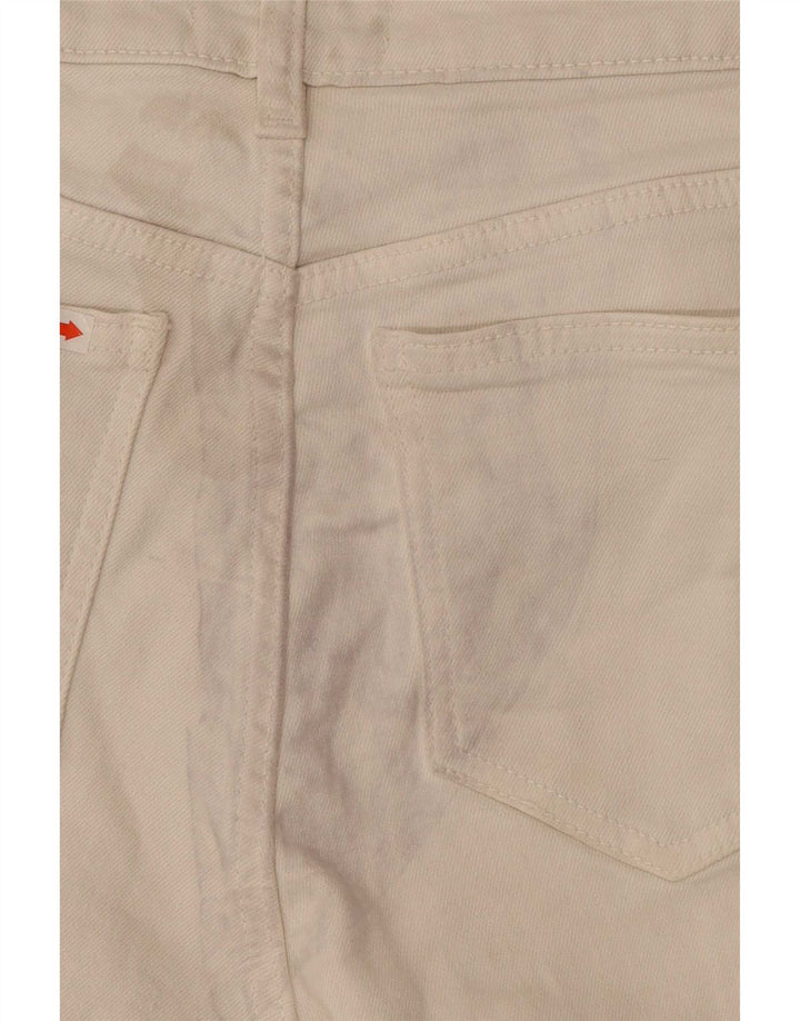 Zara Damen Bootcut Jeans EU 36 XS W26 L24 Weiß