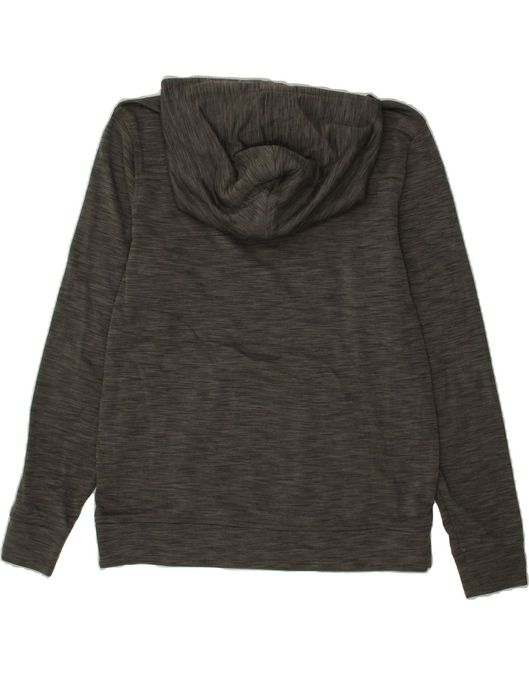 PRANA Womens Hoodie Jumper UK 14 Medium Grey Flecked Vintage Prana and Second-Hand Prana from Messina Hembry 