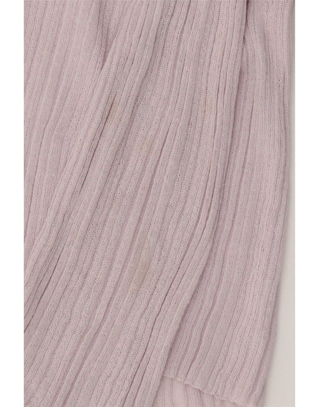 Zara Damen Crop Top Langarm UK 12 Mittelrosa Viskose