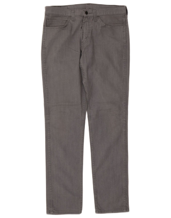 Levi's Herren 511 Slim Jeans W34 L34 Graue Baumwolle