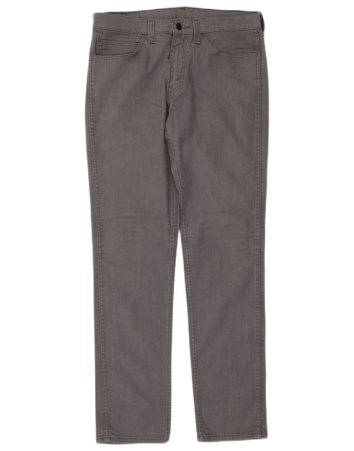 Levi's Herren 511 Slim Jeans W34 L34 Graue Baumwolle