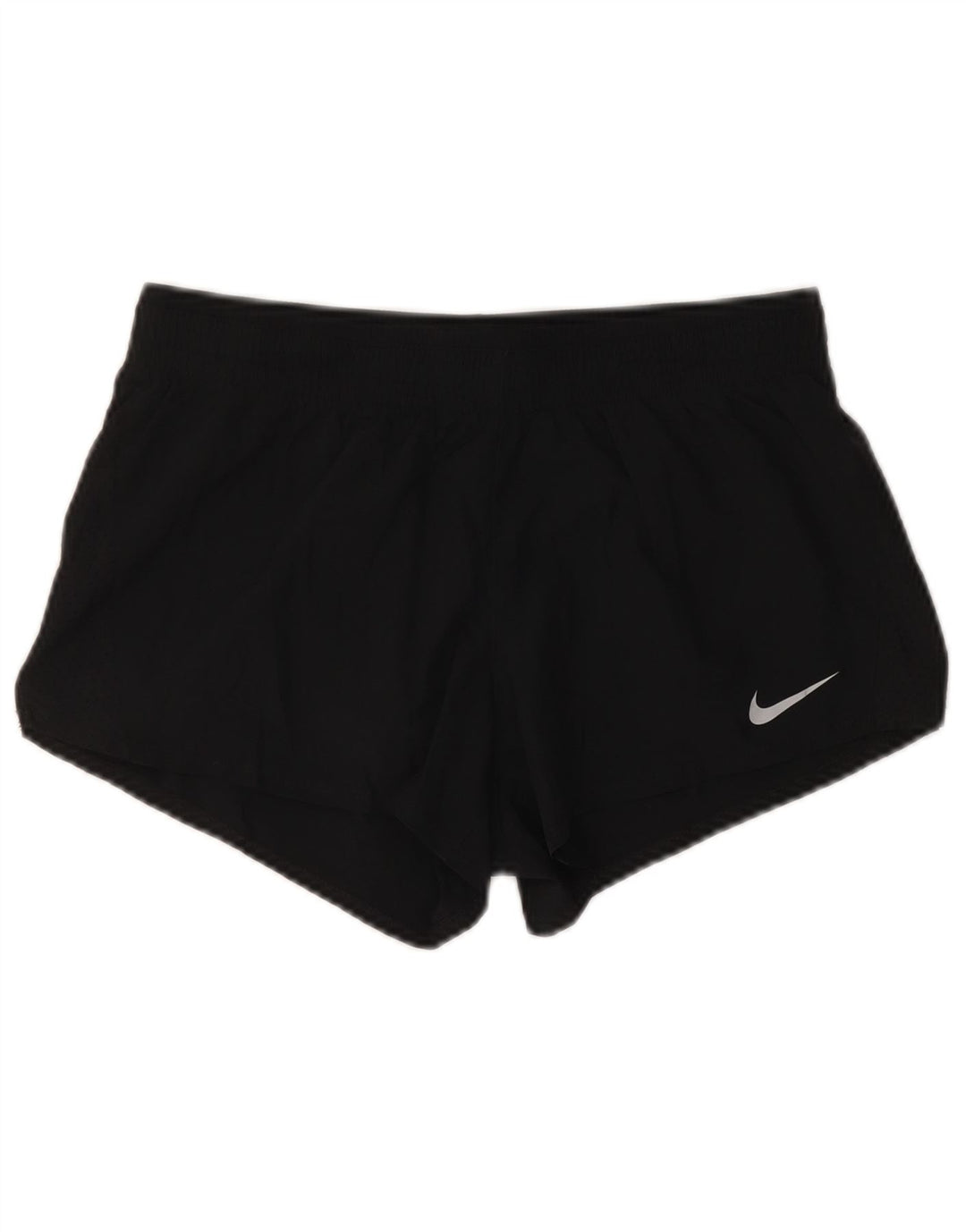 NIKE Damen Dri Fit Sport Shorts UK 12 Medium Schwarz Polyester