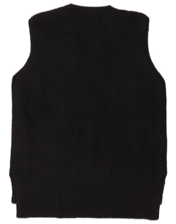 Marks & Spencer Herren Weste Tank Top Small Schwarz Acryl