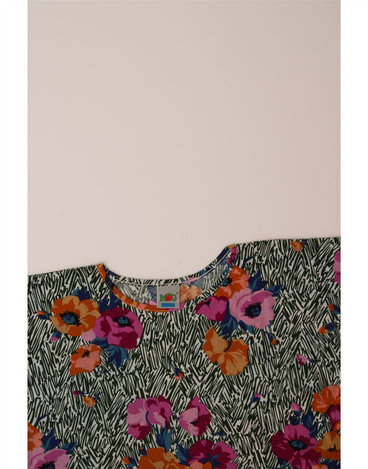 VINTAGE Womens Batwing Blouse Top IT 46 Large Multicoloured Floral Vintage Vintage and Second-Hand Vintage from Messina Hembry 