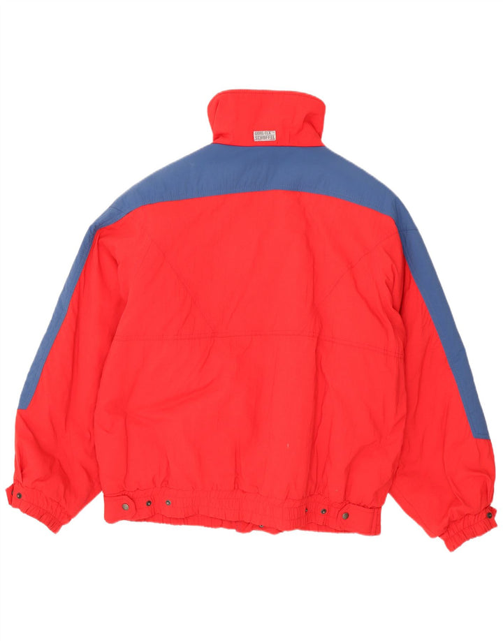Schöffel Herren Gore-Tex Skijacke XL Rot Colourblock Polyamid