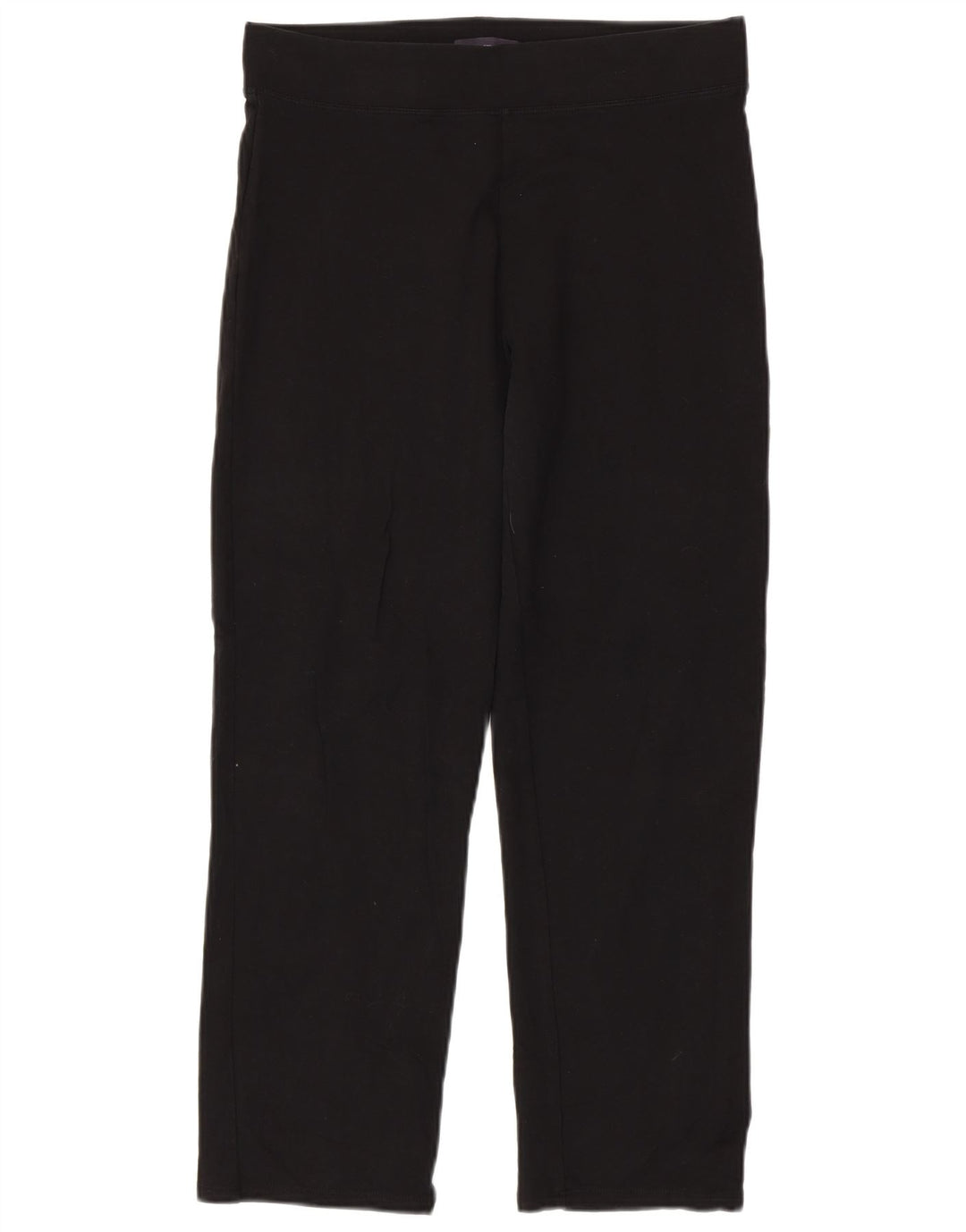 Marks & Spencer Damen Leggings UK 12 Mittelschwarze Baumwolle
