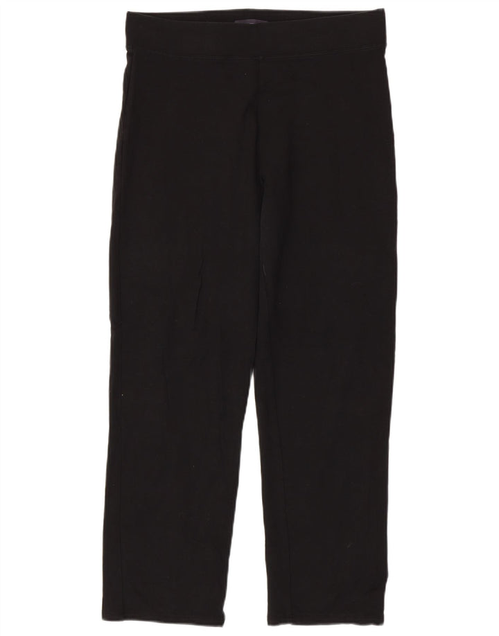 Marks & Spencer Damen Leggings UK 12 Mittelschwarze Baumwolle