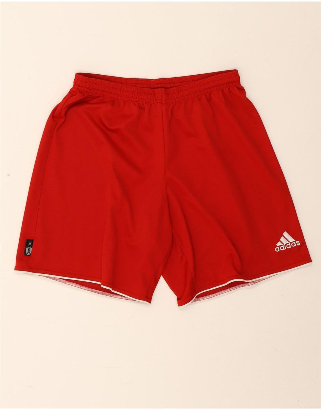 Adidas Herren Climalite Sport Shorts Mittelrotes Polyester