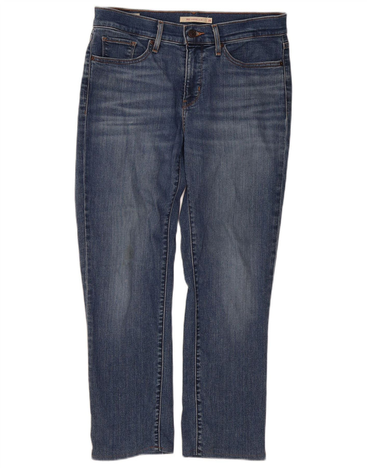 Levi's Damen 312 Shaping Slim Jeans W28 L26 Blaue Baumwolle