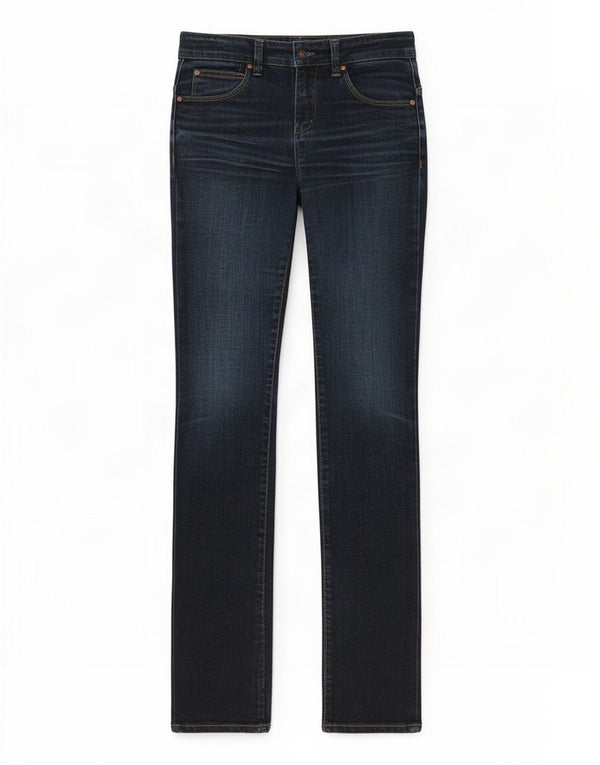 Calvin Klein Damen Slim Jeans US 4 Small W27 L33 Marineblaue Baumwolle