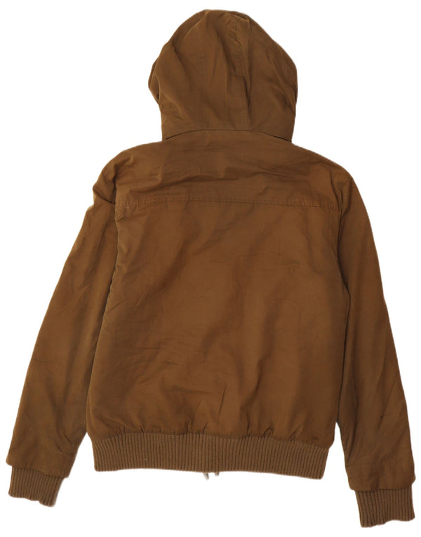 Superdry Herren Windbomber Windjacke mit Kapuze, UK 44 2XL Khaki