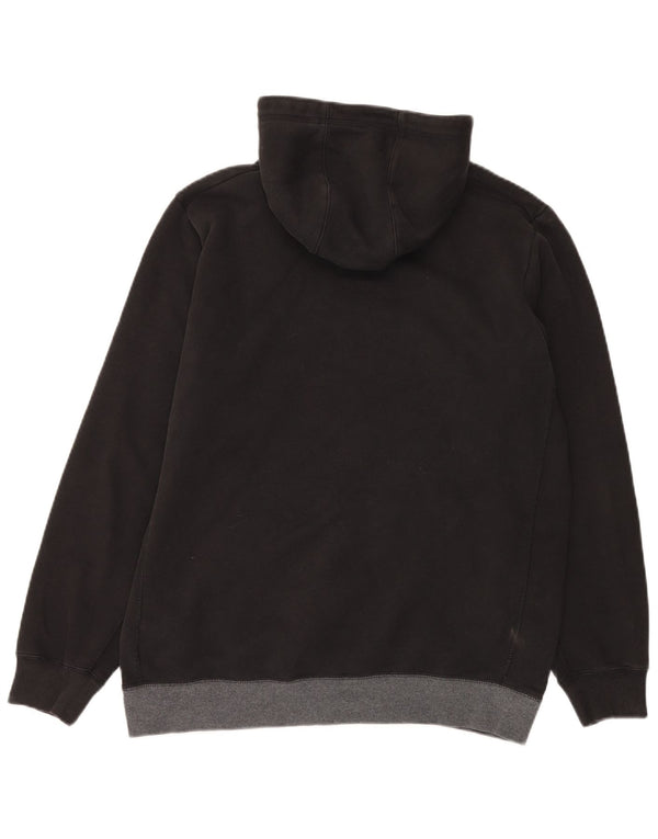 Adidas Herren Kapuzenpullover, groß, schwarz, Colourblock-Baumwolle