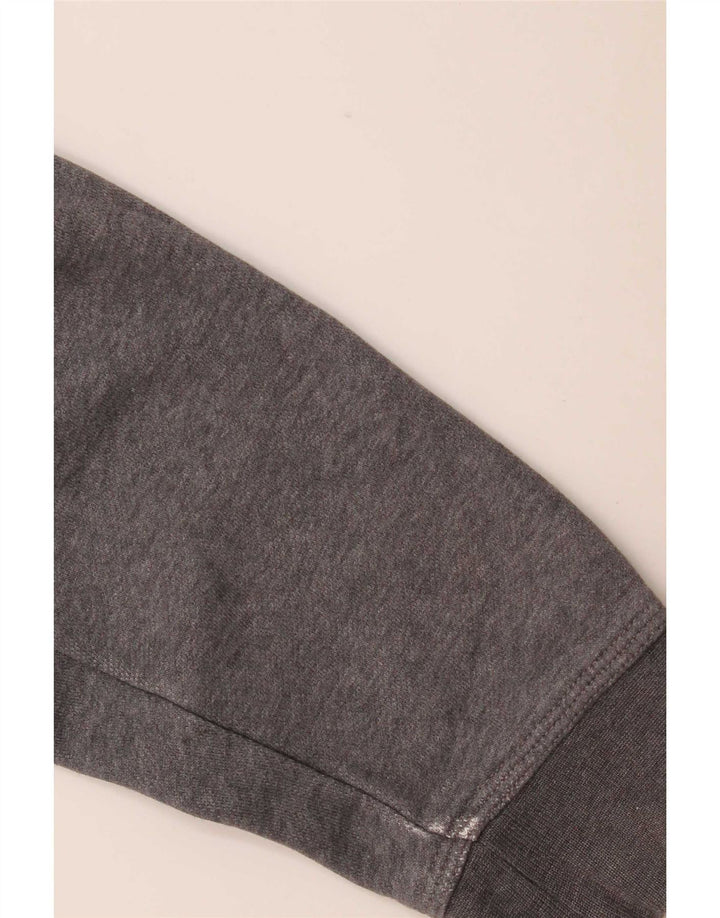 Nike Herren Kapuzenpullover aus mittelgrauer Baumwolle
