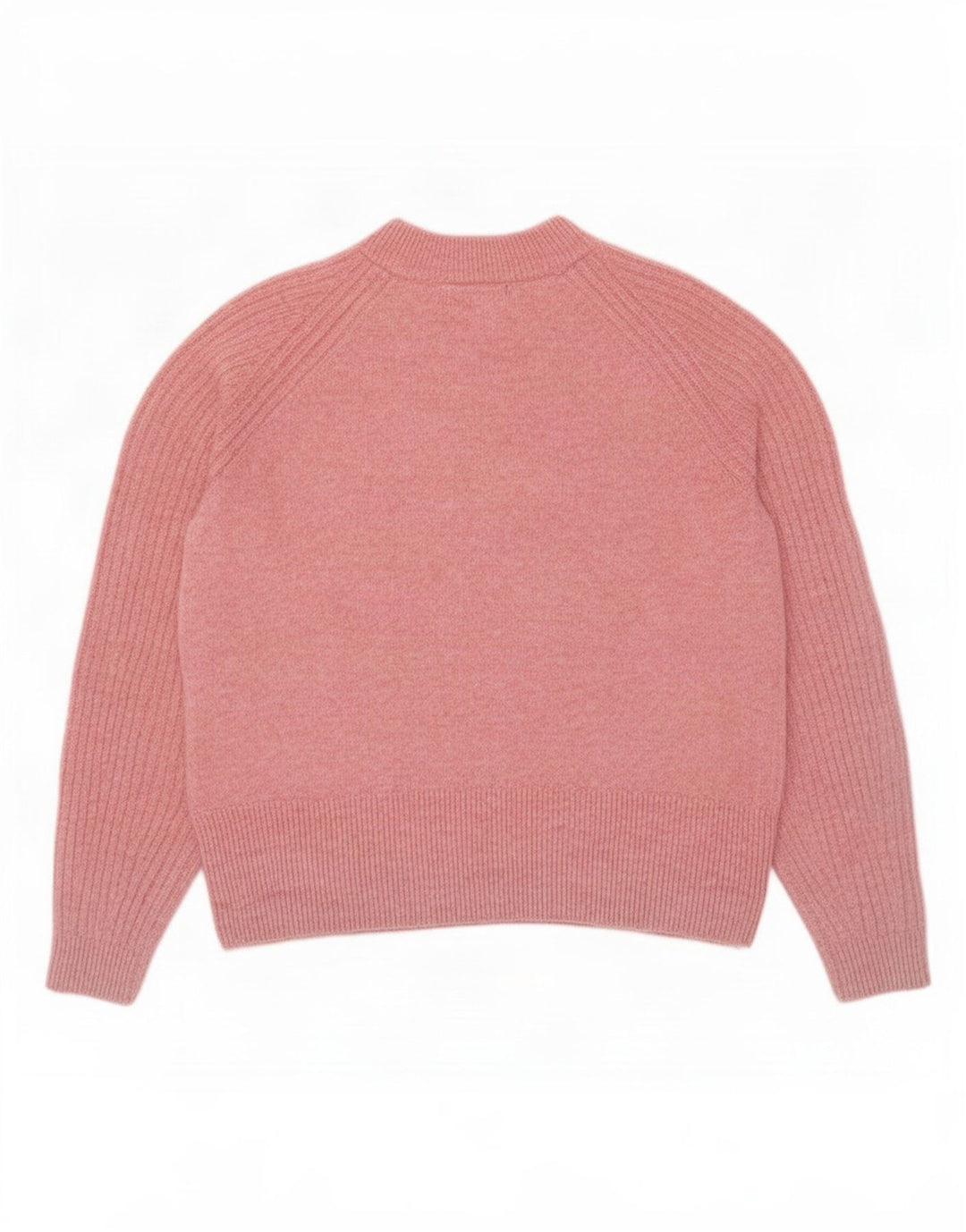 Marks & Spencer Damen-Pullover, übergroß, Rundhalsausschnitt, Gr. 10, Größe S, Rosa