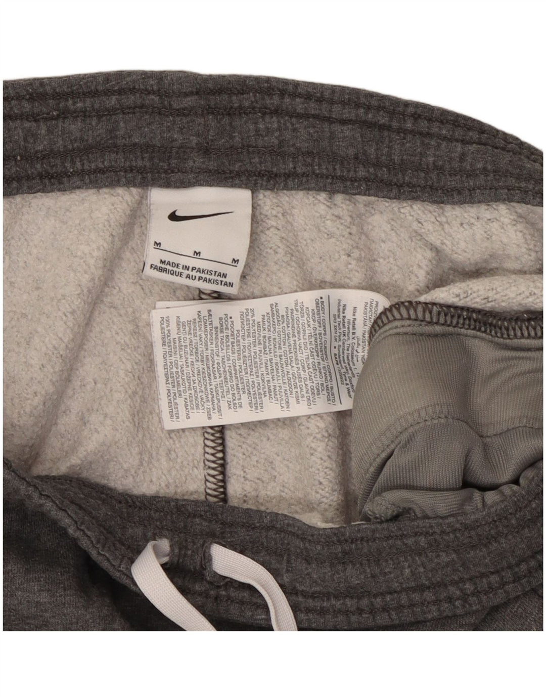Nike Herren-Trainingshose, Jogginghose, mittelgraue Baumwolle
