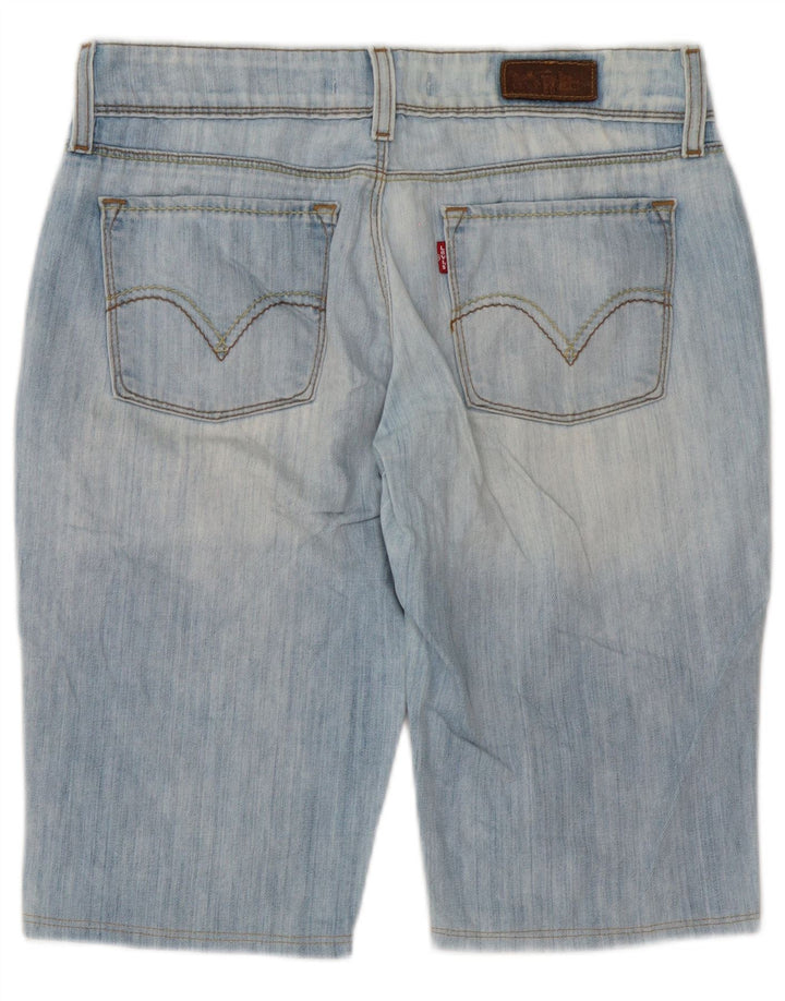 Levi's Damen 571 Slim Fit Denim Shorts W31 Mittelblaue Baumwolle