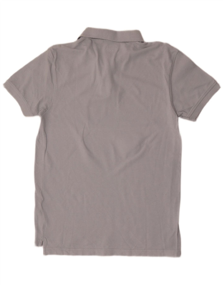 Levi's Herren-Poloshirt aus mittelblauer Baumwolle