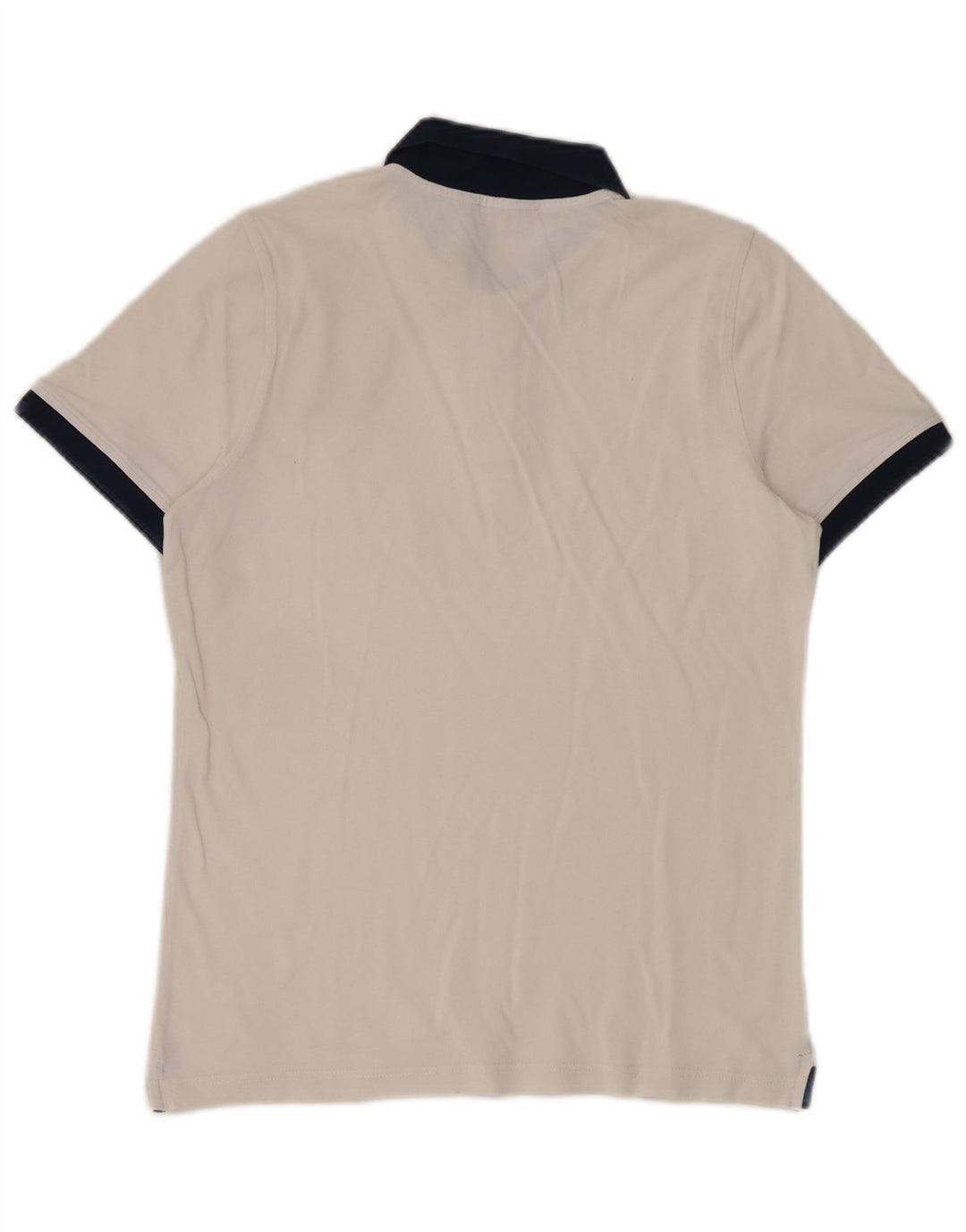 K-Way Herren-Poloshirt, Mittelweiß, Farbblock