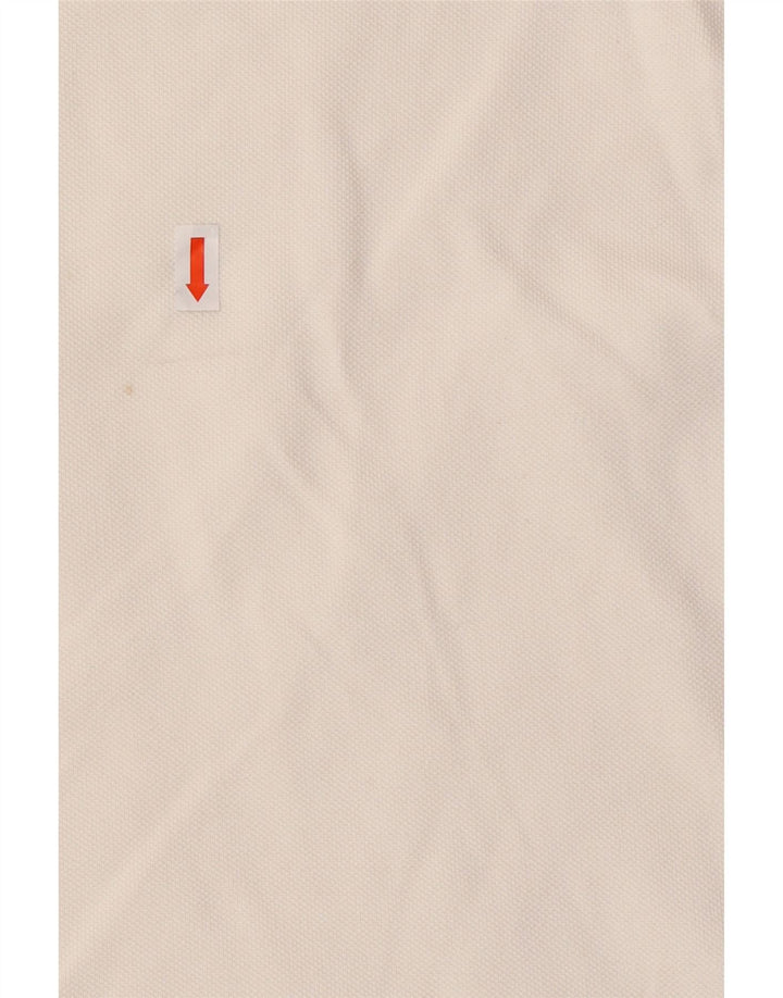 CHAMPION Mens Polo Shirt Medium White