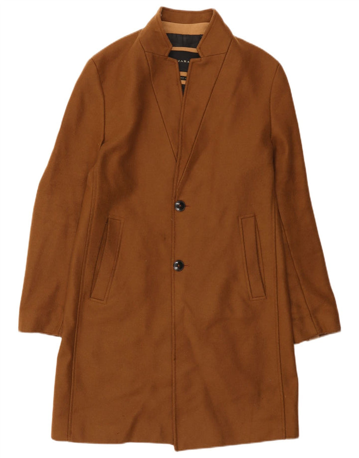 Zara Herrenmantel UK 38 Mittelbraun