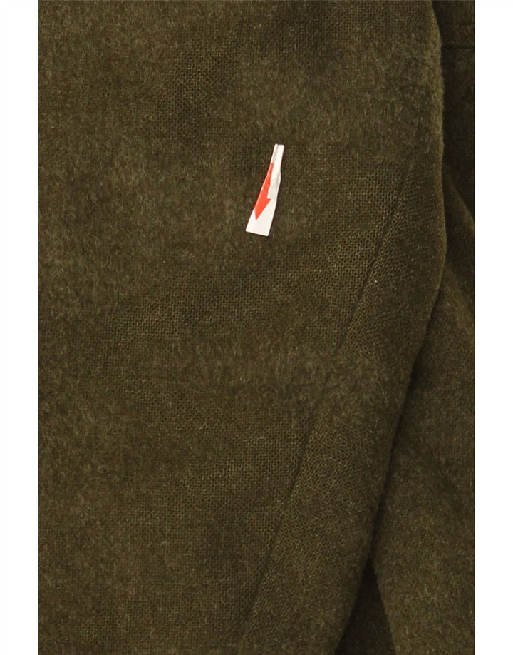 Himalaya Herren De Luxe Mantel UK 38 Medium Khaki Wolle