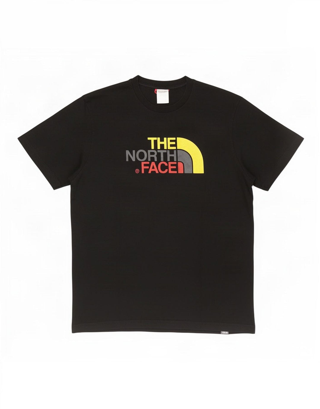 The North Face Herren Grafik-T-Shirt-Oberteil Mittelschwarz