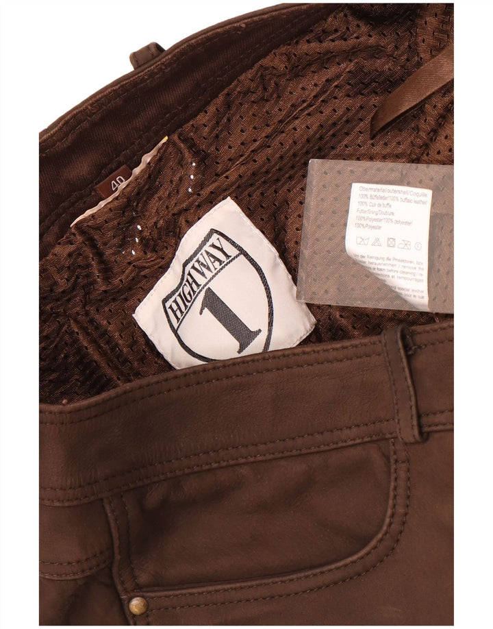 Highway 1 Gerade Damenhose EU 40 Mittel W30 L31 Braun