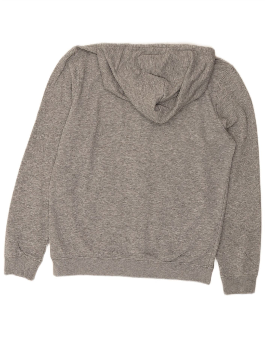 Champion Herren-Kapuzenpullover mit grafischem Reißverschluss, mittelgraue Baumwolle