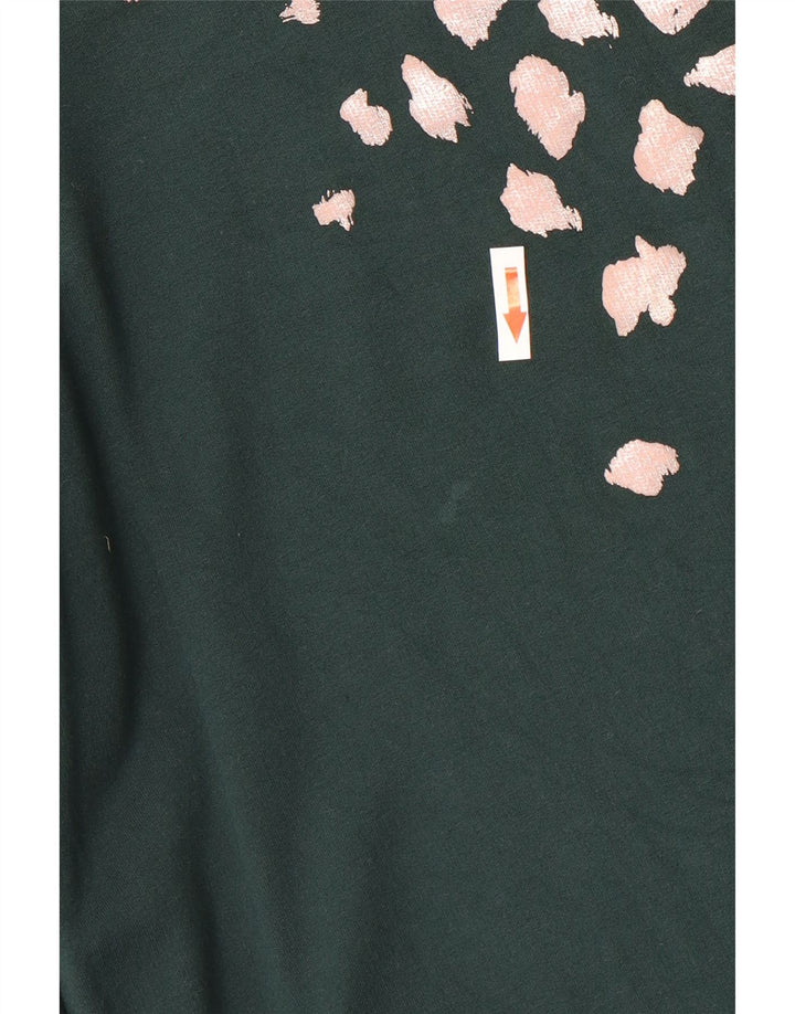 Oasis Damen-Sweatshirt in Übergröße, Gr. 10, kleiner grüner Tierdruck